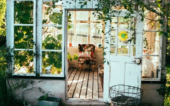 drewniane patio